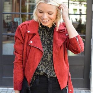 Bb Dakota suede Waller jacket